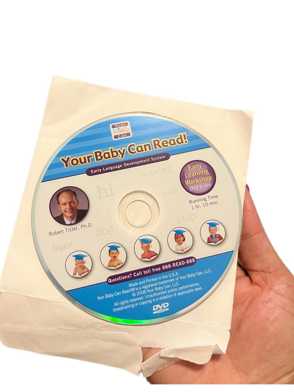 Read! Early Learning DVD - Blue